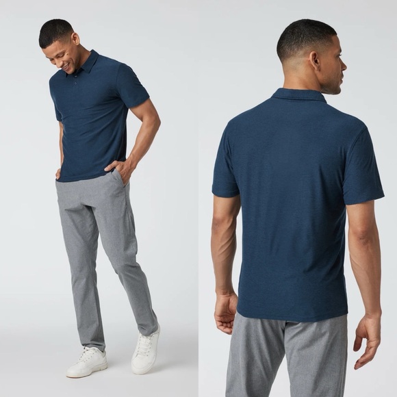 Vuori | Strato Tech Polo in Navy Men’s Large - Picture 1 of 6